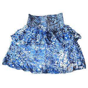 Suncoo Paris Tiered Ruffle Mini Skort Skirt Size S